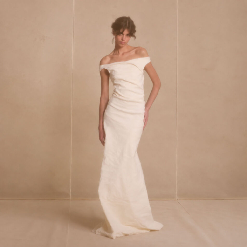 Abito da sposa minimal, Le Fate Milano