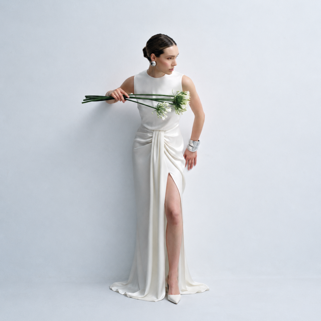 Collezione Sophie et Voilà, abiti da sposa architettonici